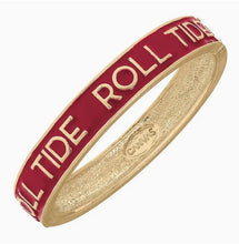 Load image into Gallery viewer, Alabama Enamel Hinge Bracelet