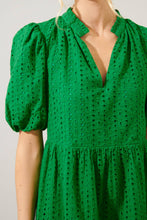 Load image into Gallery viewer, Jacey Babydoll Eyelet Mini Dress