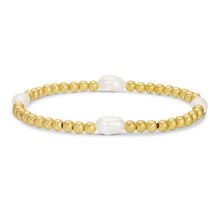 Load image into Gallery viewer, 4mm Stretch Medium Pearl Bracelet