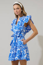 Load image into Gallery viewer, Magee Floral Ruffle Mini Dress