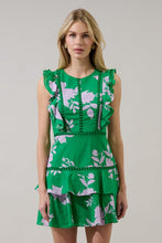 Load image into Gallery viewer, Zama Floral Rayana Ruffle Dress