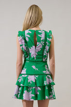 Load image into Gallery viewer, Zama Floral Rayana Ruffle Dress