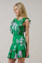 Load image into Gallery viewer, Zama Floral Rayana Ruffle Dress