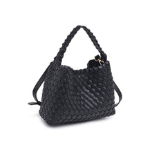 Load image into Gallery viewer, Kaia Woven Black Crossbody