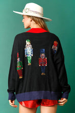 Load image into Gallery viewer, Nutcracker Cardigan Sweater