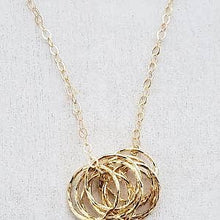 Load image into Gallery viewer, Gold Cluster Necklace