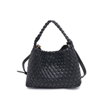 Load image into Gallery viewer, Kaia Woven Black Crossbody