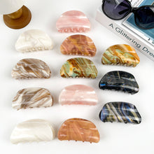 Load image into Gallery viewer, Colorful Semicircle Hair Clip: C