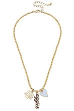 Load image into Gallery viewer, Texas A&amp;M Aggies Ball Bead Charm Necklace