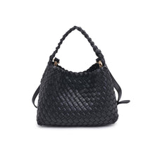 Load image into Gallery viewer, Kaia Woven Black Crossbody