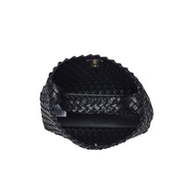 Load image into Gallery viewer, Kaia Woven Black Crossbody