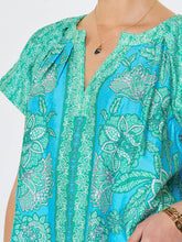 Load image into Gallery viewer, Floral Paisley Printed Short Sleeve Top