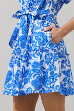 Load image into Gallery viewer, Magee Floral Ruffle Mini Dress