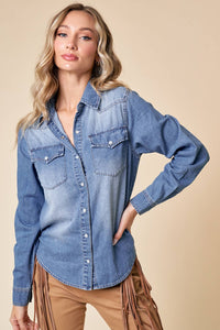 LIGHT DENIM SHIRT