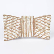 Load image into Gallery viewer, Rhinestone and Pearl Party Clutch