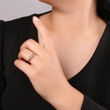 Load image into Gallery viewer, Simple Minimalist Dainty Thin Ring Stackable Rings Double Band Style Open Ring Twisted Ring Everyday Wear R-186