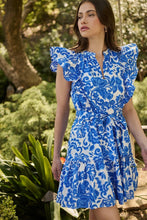 Load image into Gallery viewer, Magee Floral Ruffle Mini Dress
