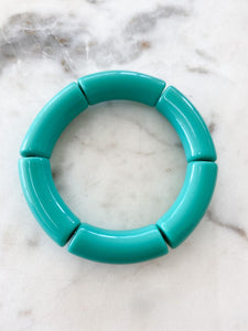 Turquoise Acrylic Bracelet