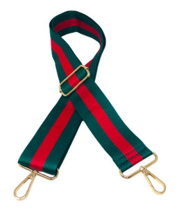 Red and Green Purse Strap