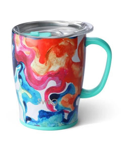 Color Swirl Travel Mug (18oz)