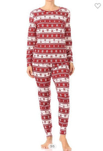 Santa Clause Pajama Set