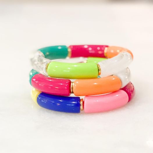 Summer Acrylic Bracelets