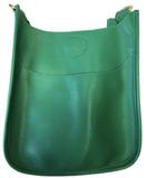 Ahdorned Mini Vegan Messenger Kelly Green, Strap Not Included