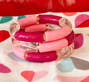 Valentine Acrylic Bracelets