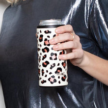 Load image into Gallery viewer, Leopard Skinny Can Cooler